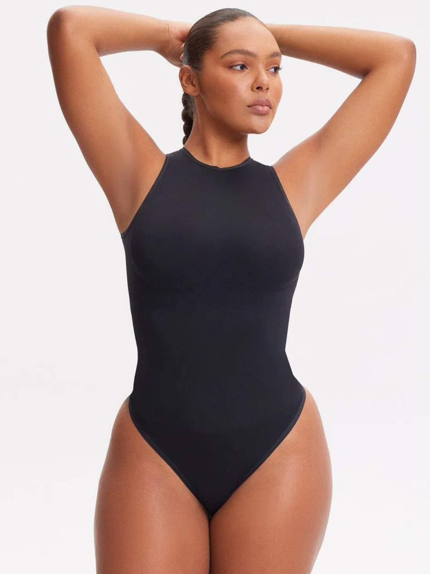 Nazzar Fit Crew‑Neck Shaping Bodysuit