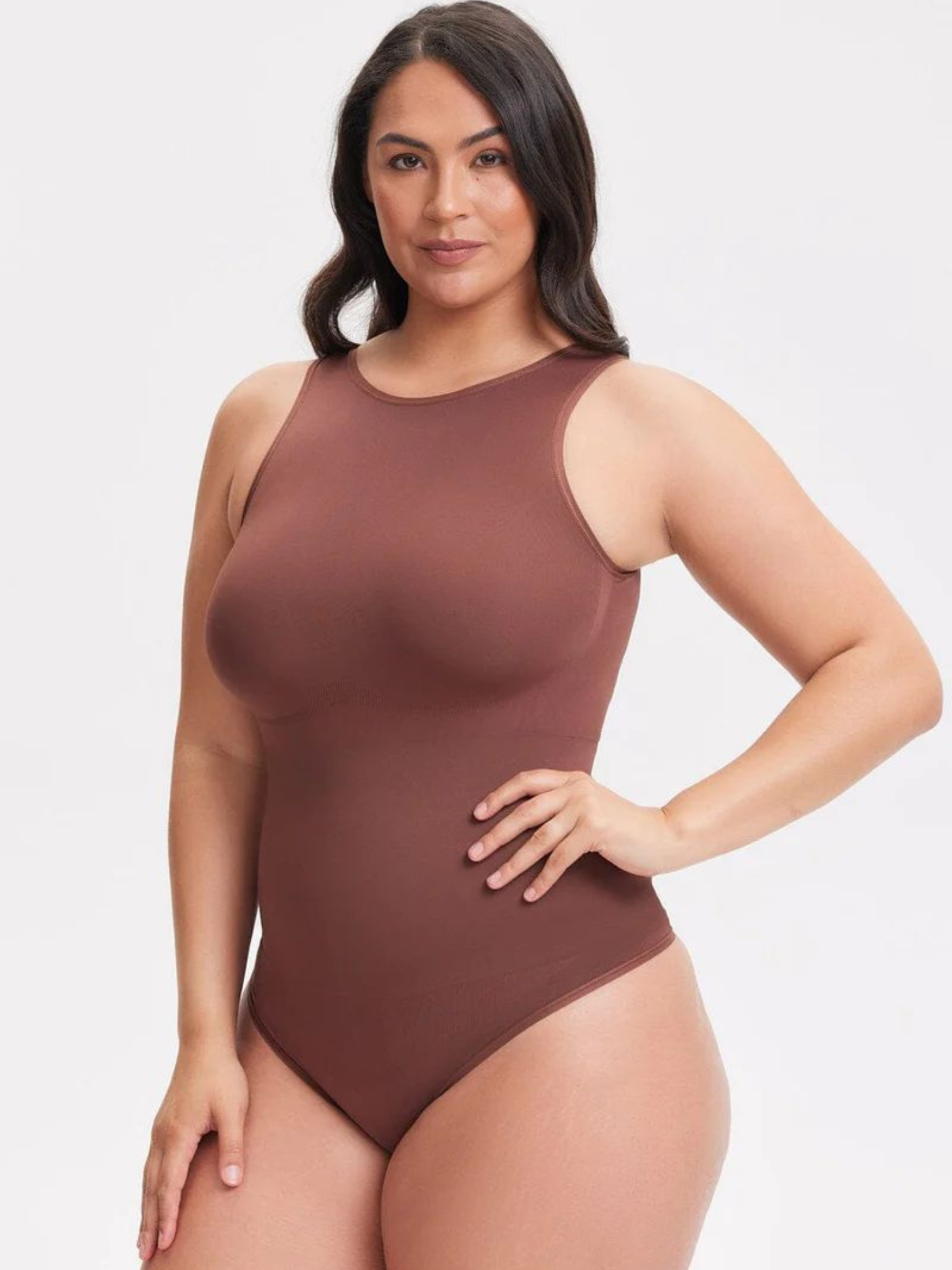 Nazzar Fit Crew‑Neck Shaping Bodysuit