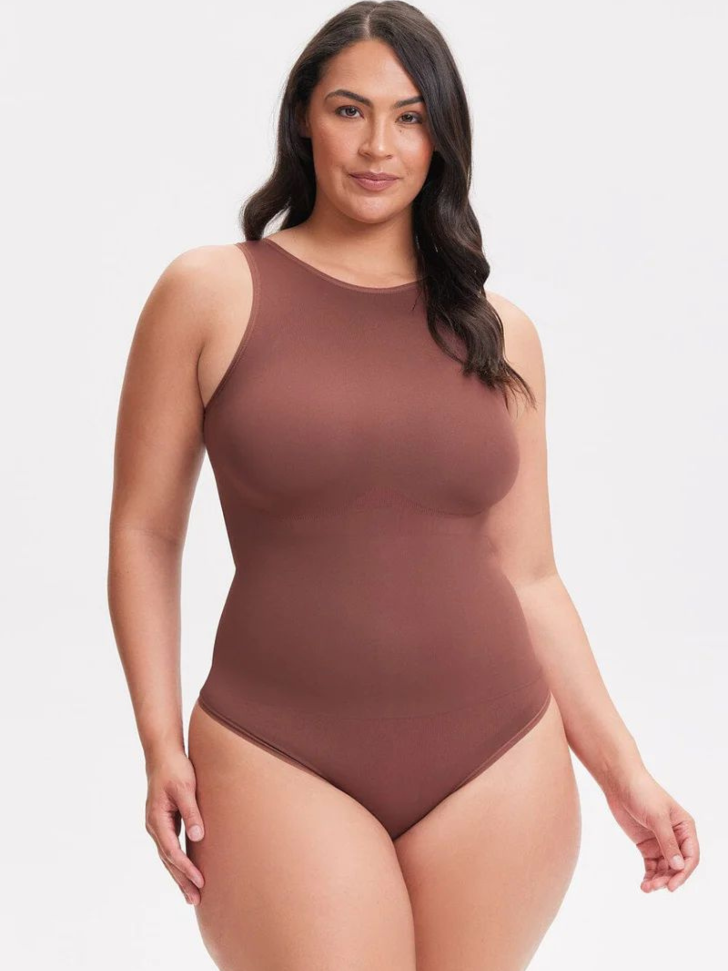 Nazzar Fit Crew‑Neck Shaping Bodysuit