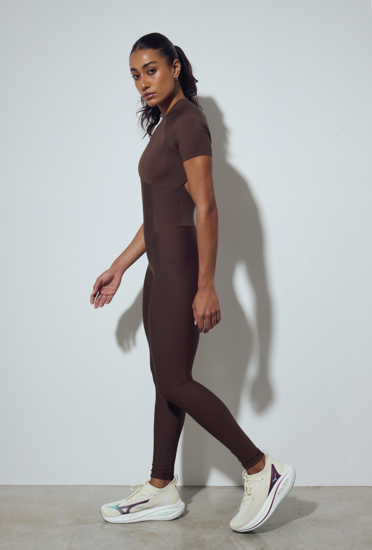 Nazzar Fit Adapt Brown Burn Jumpsuit
