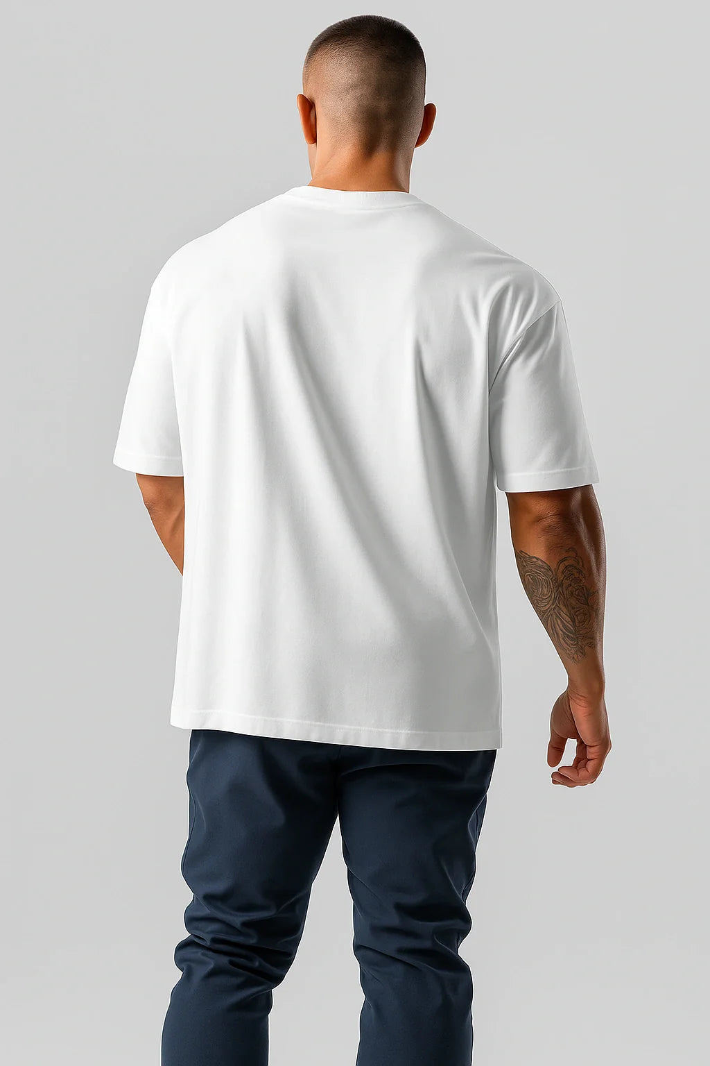 Nazzar Fit Men’s Oversized Sports Gym Shirt