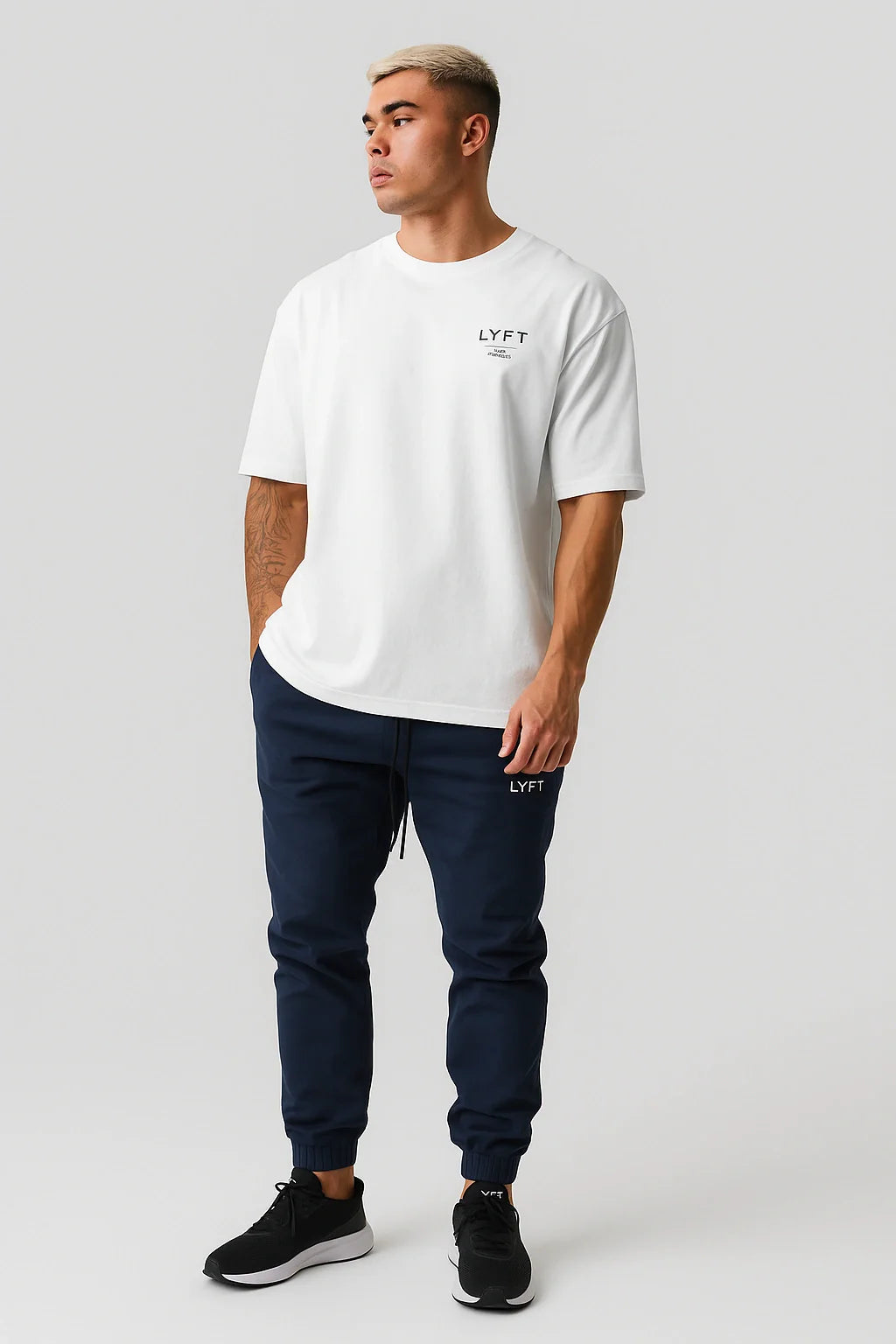 Nazzar Fit Men’s Oversized Sports Gym Shirt