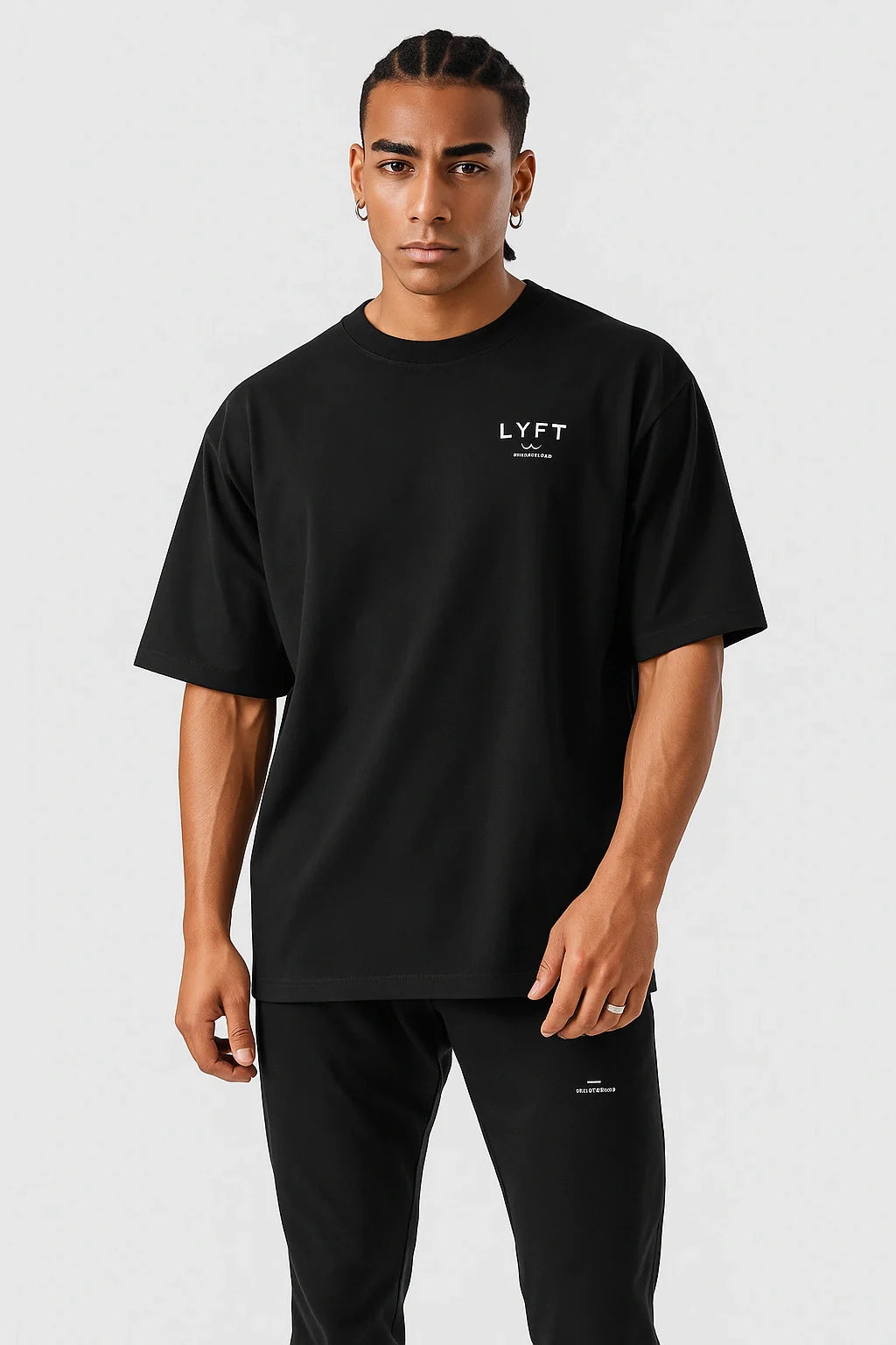 Nazzar Fit Men’s Oversized Sports Gym Shirt