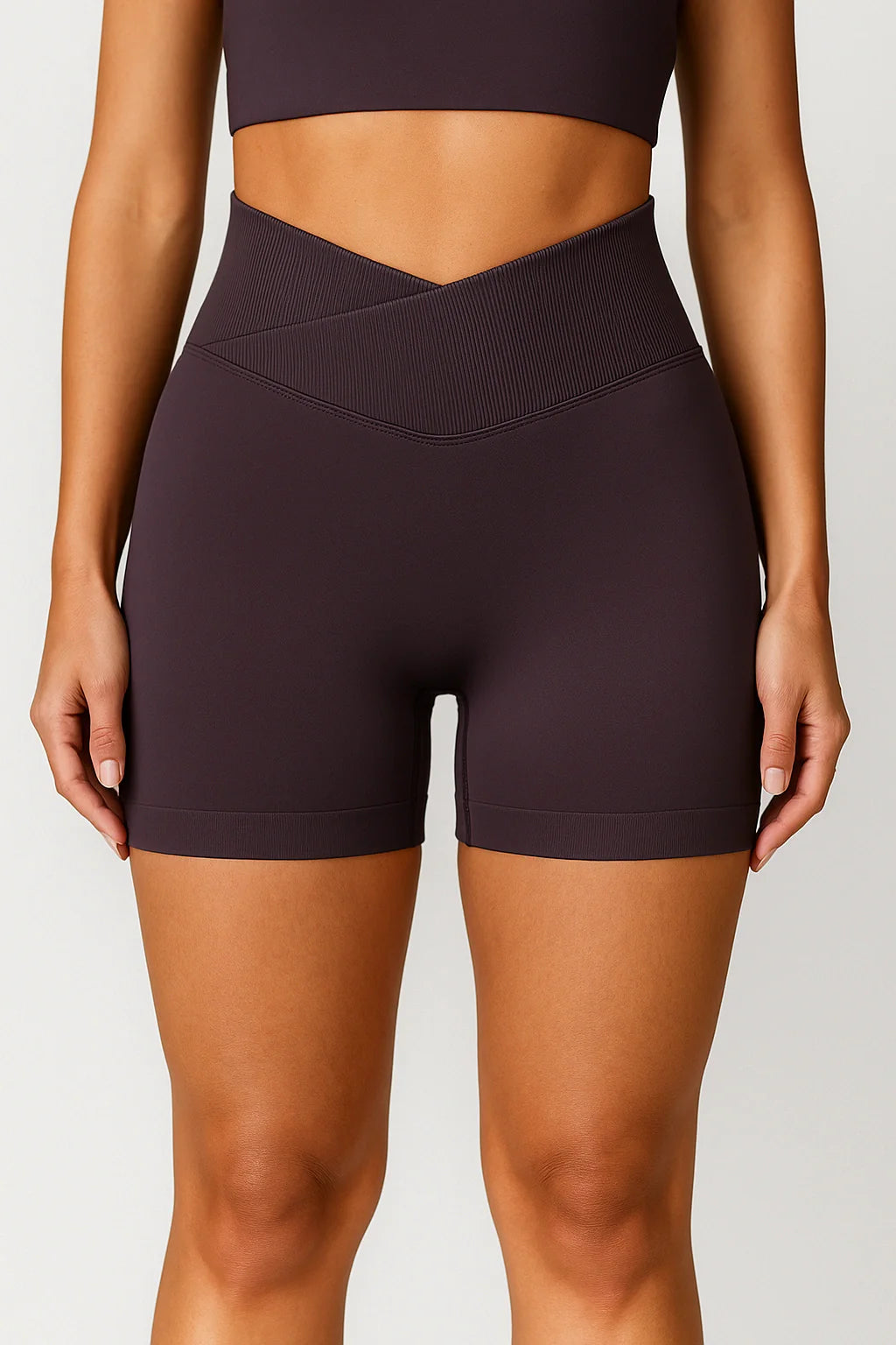 Nazzar Fit Women’s Breathable Zero‑Transparency Fitness Shorts