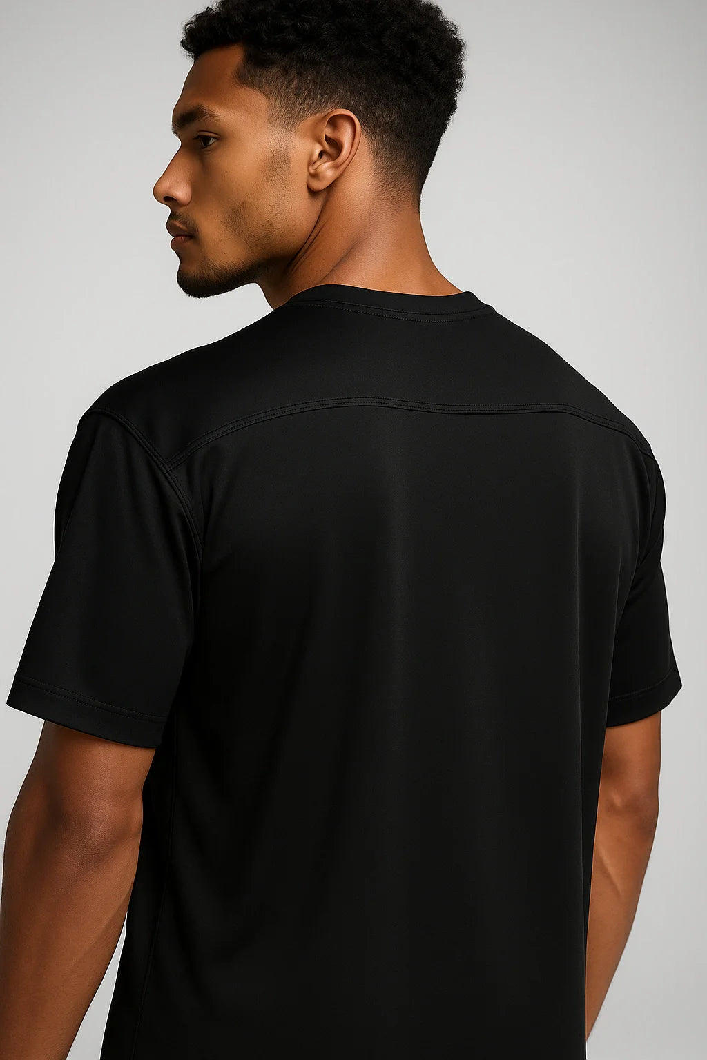 Nazzar Fit Premium Minimalist Men’s Sports Gym Shirt
