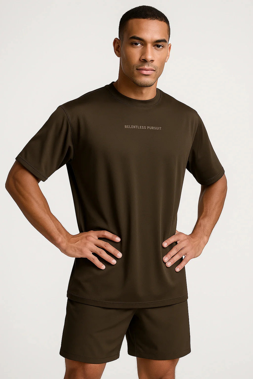 Nazzar Fit Premium Minimalist Men’s Sports Gym Shirt