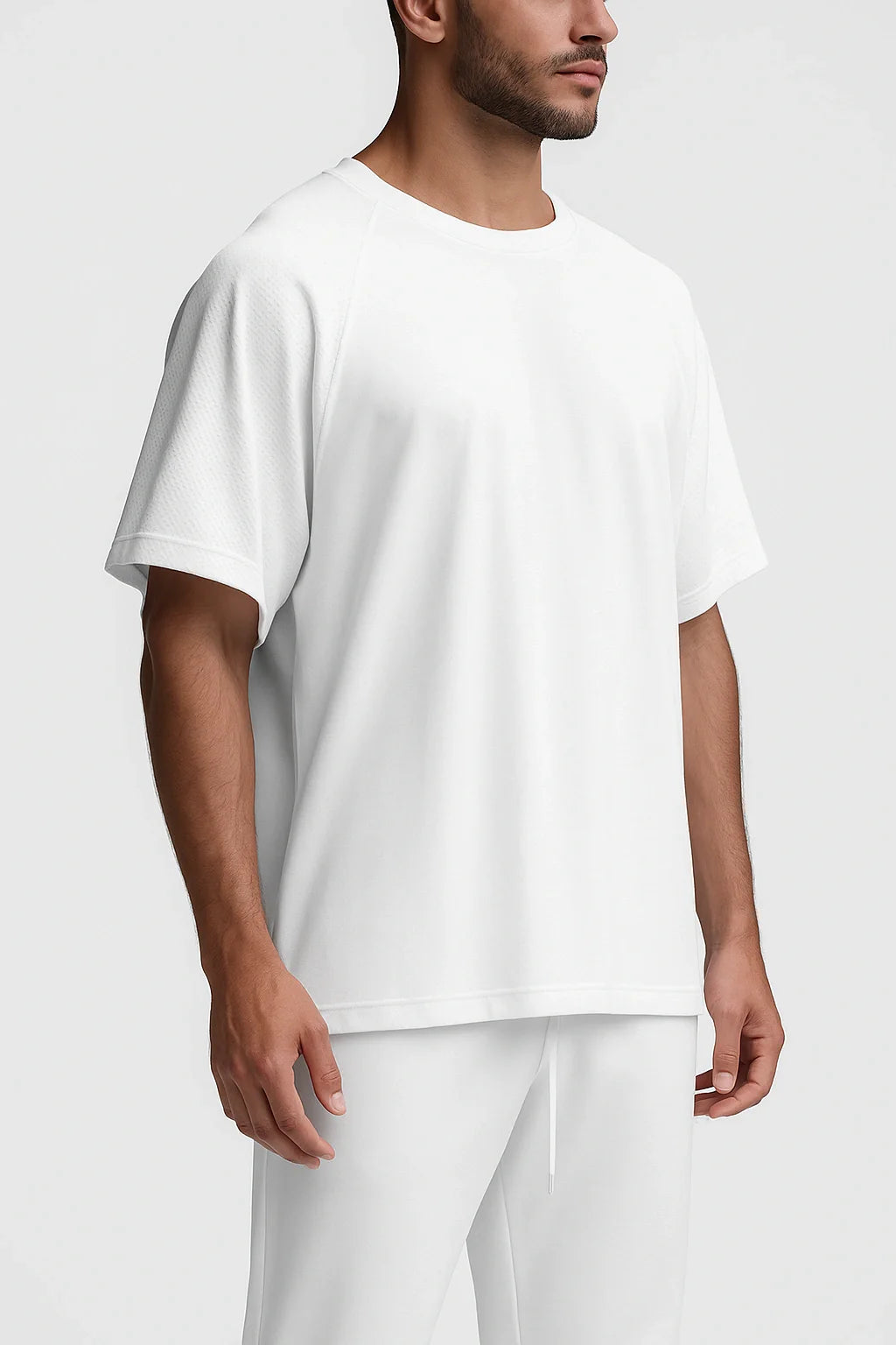 Nazzar Fit Men’s Oversized Breathable Gym Shirt