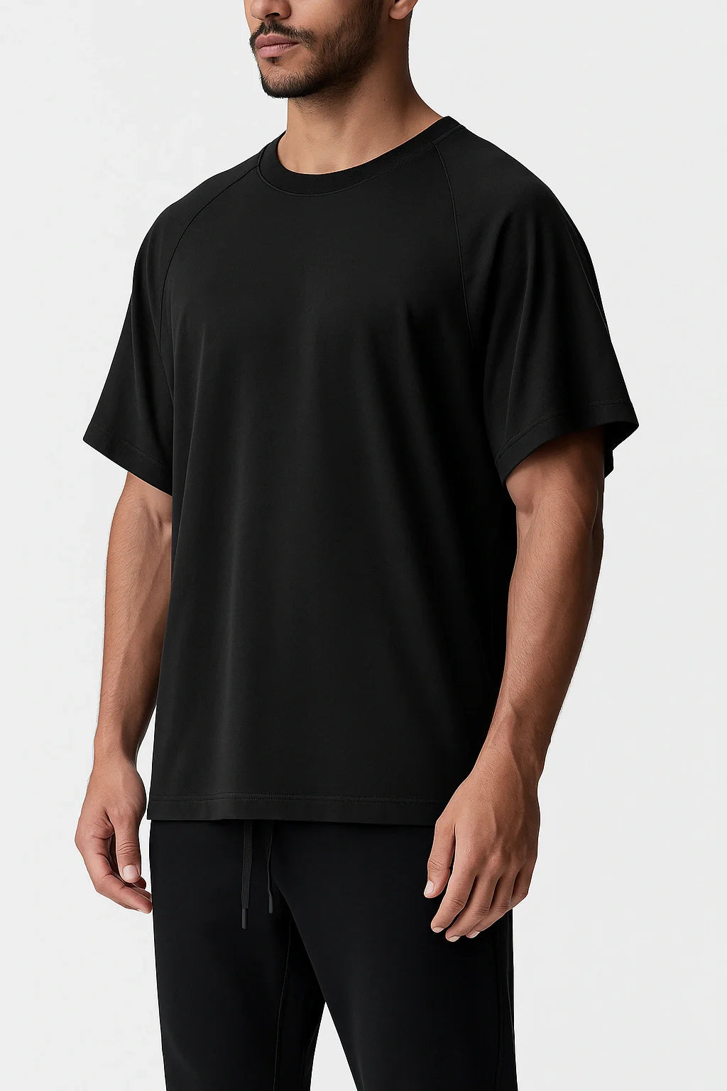 Nazzar Fit Men’s Oversized Breathable Gym Shirt