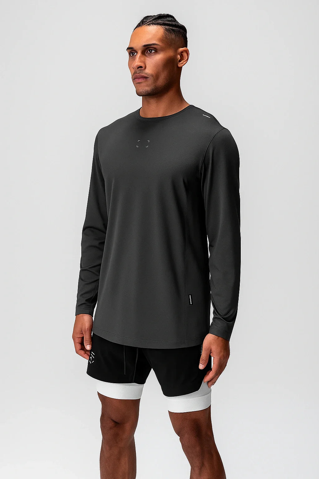 Nazzar Fit Men’s Long‑Sleeve Fitness Sports Shirt