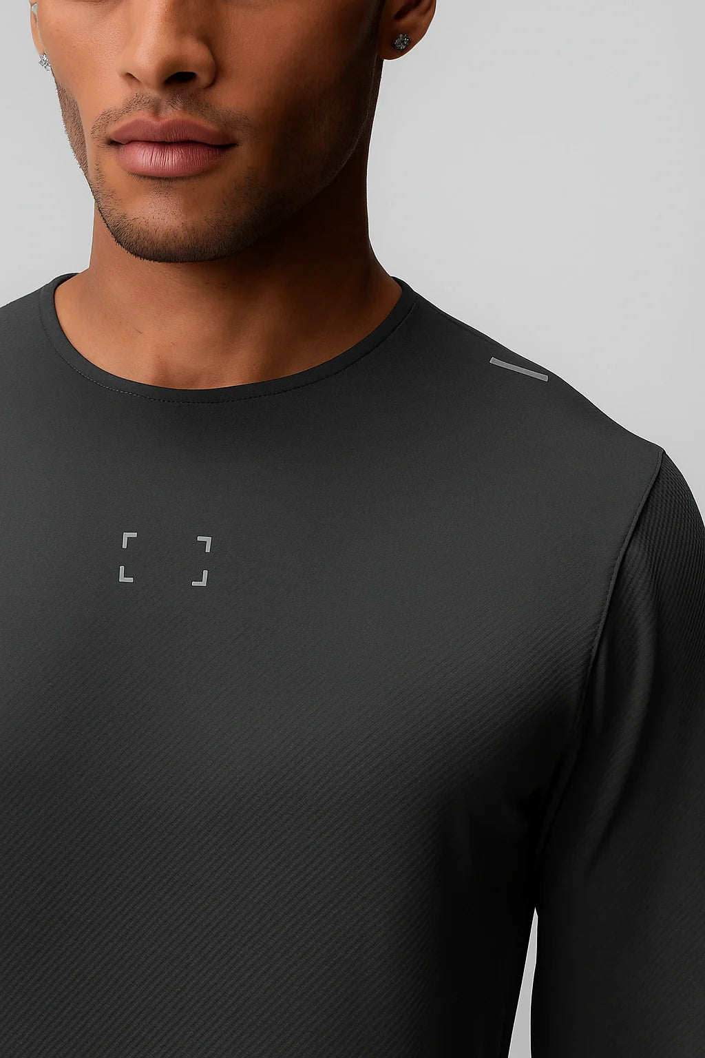 Nazzar Fit Men’s Long‑Sleeve Fitness Sports Shirt