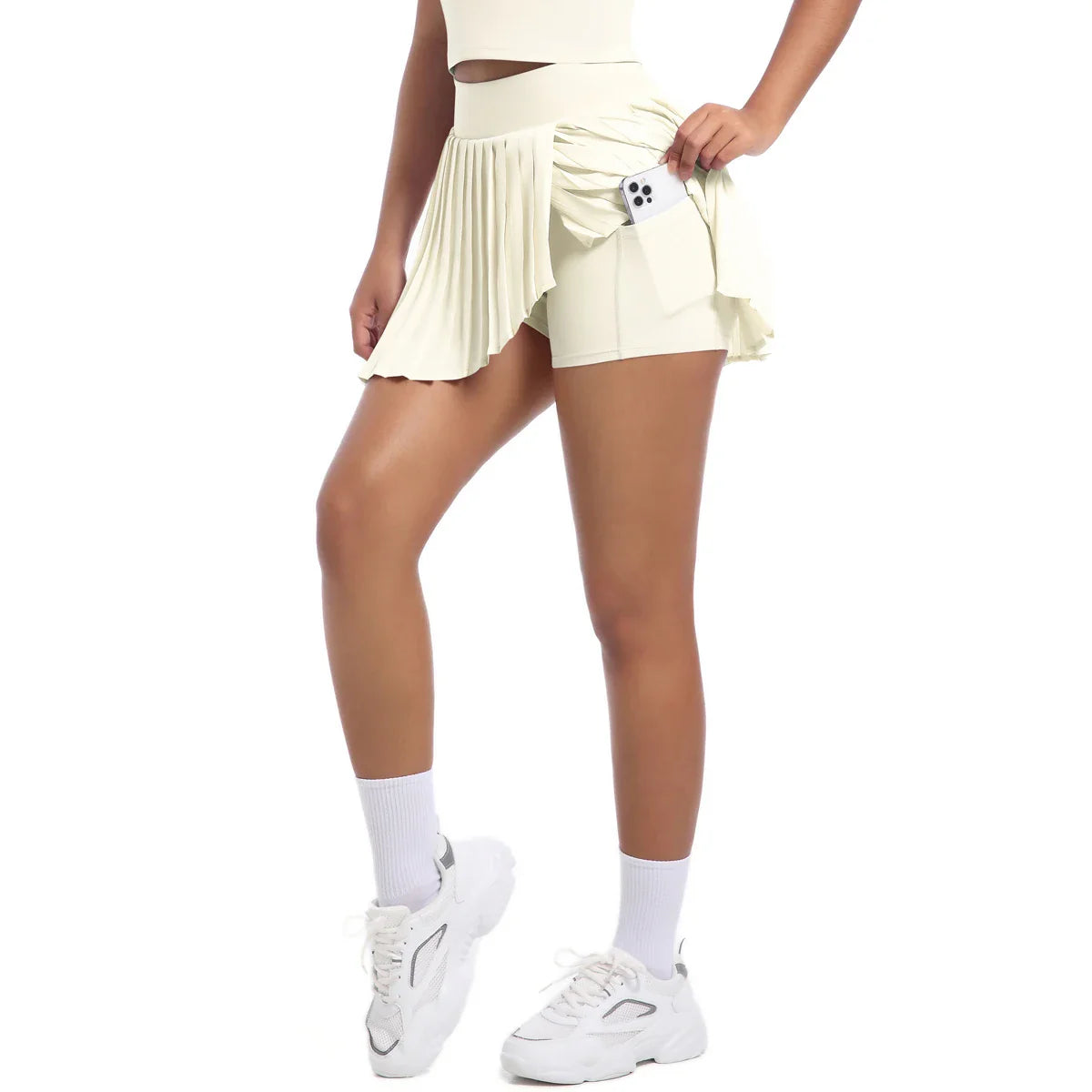 Nazzar Fit High‑Waisted Women’s Sports Skirt