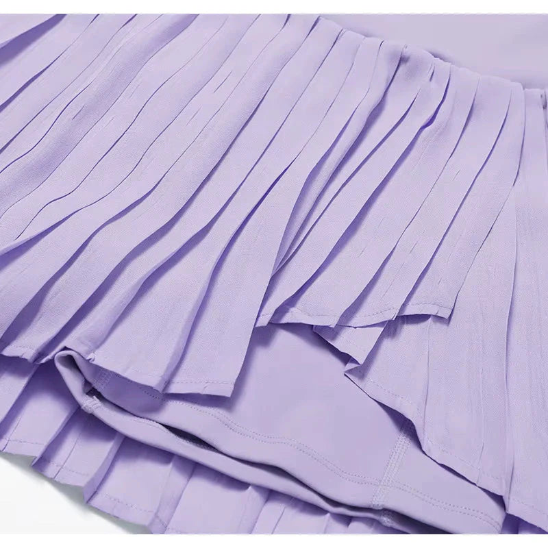 Nazzar Fit High‑Waisted Women’s Sports Skirt