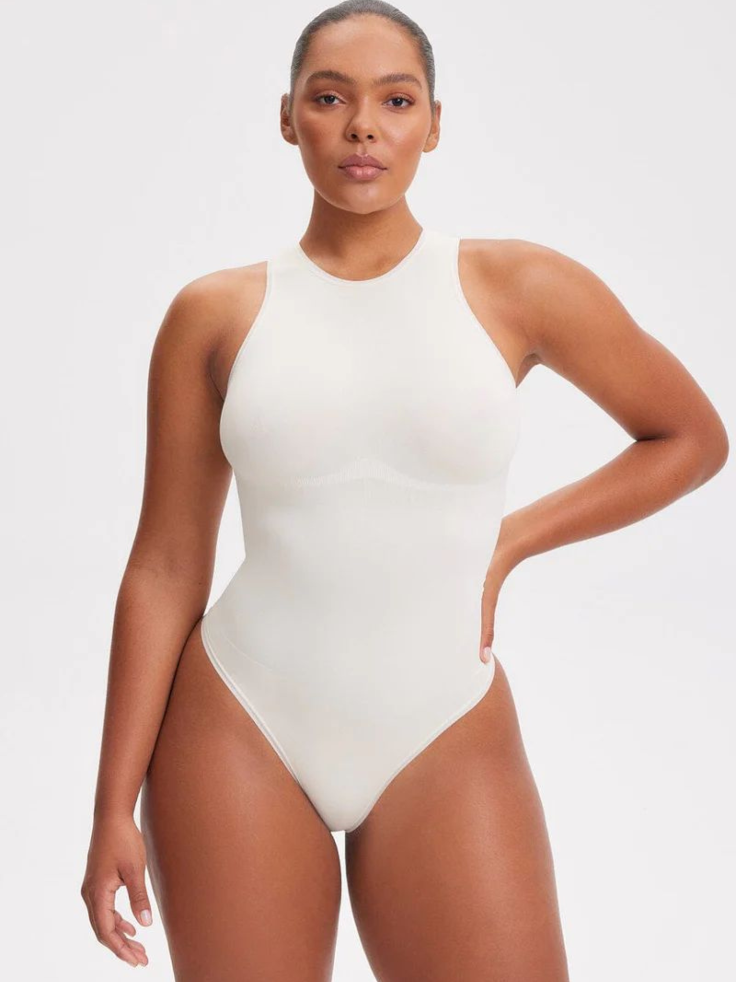 Nazzar Fit Crew‑Neck Shaping Bodysuit