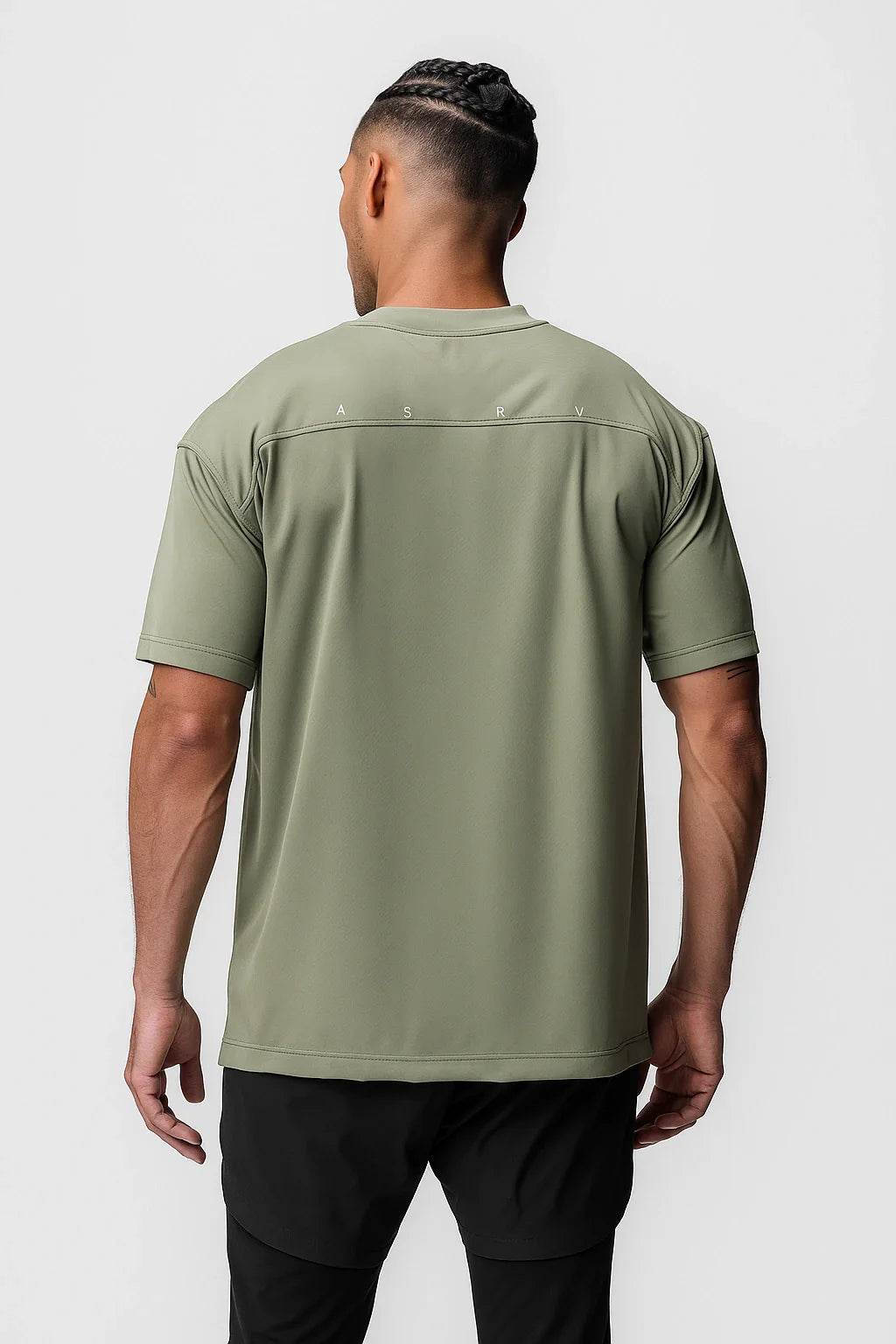 Nazzar Fit Men’s Oversized Minimalist Fitness Shirt