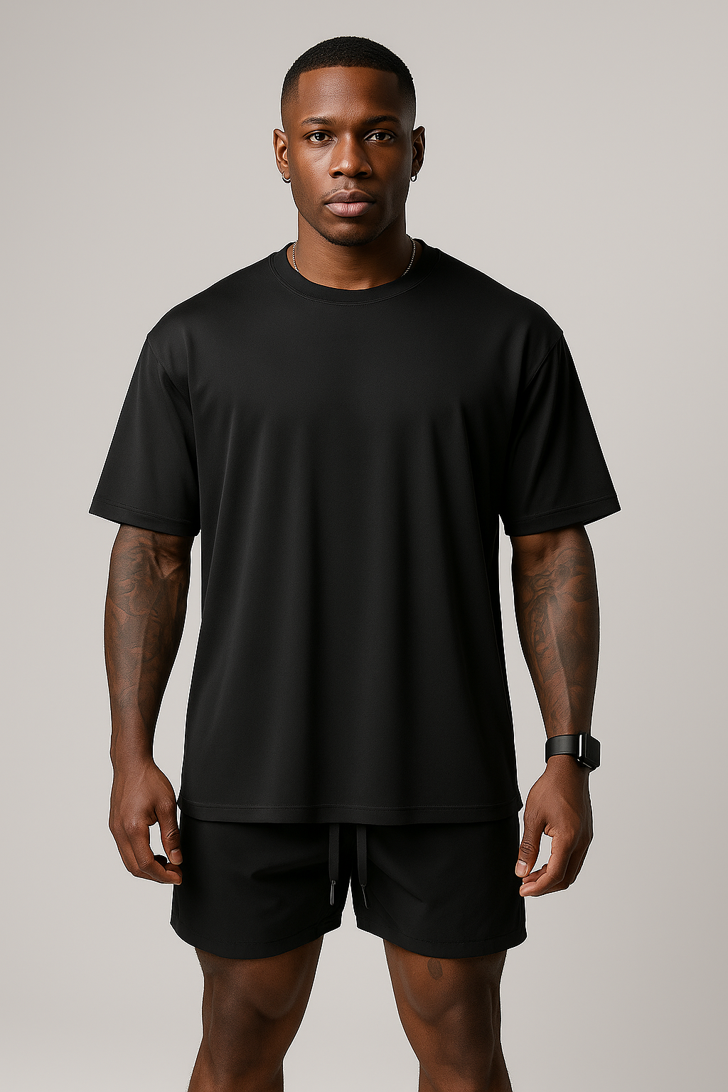 Nazzar Fit Men’s Oversized Minimalist Gym Shirt