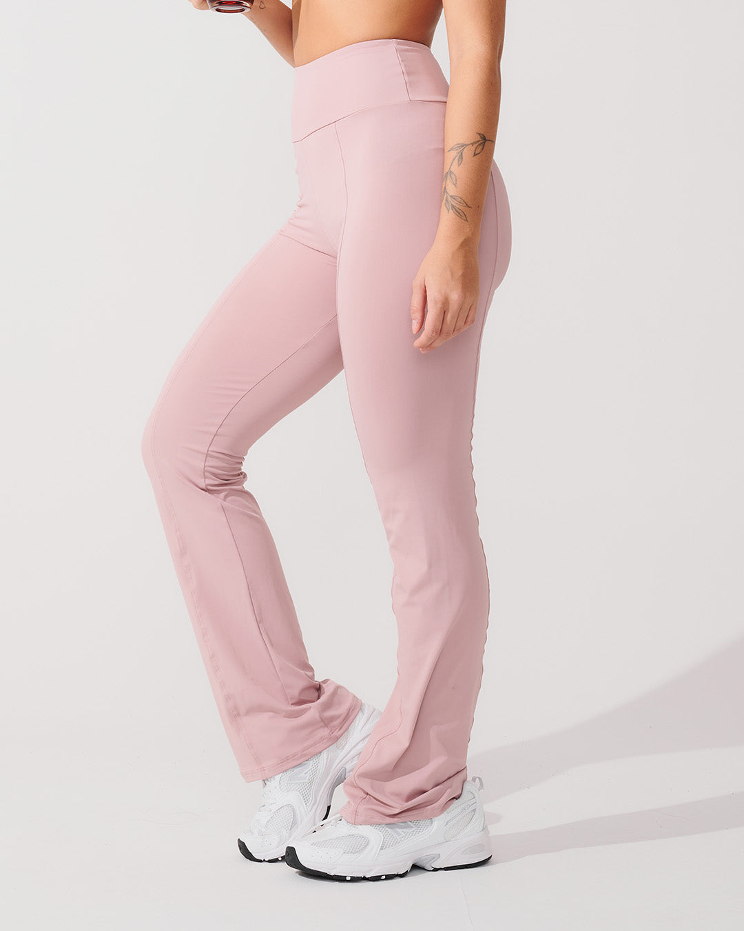 Nazzar Fit Rose Ballerina Flare Leggings