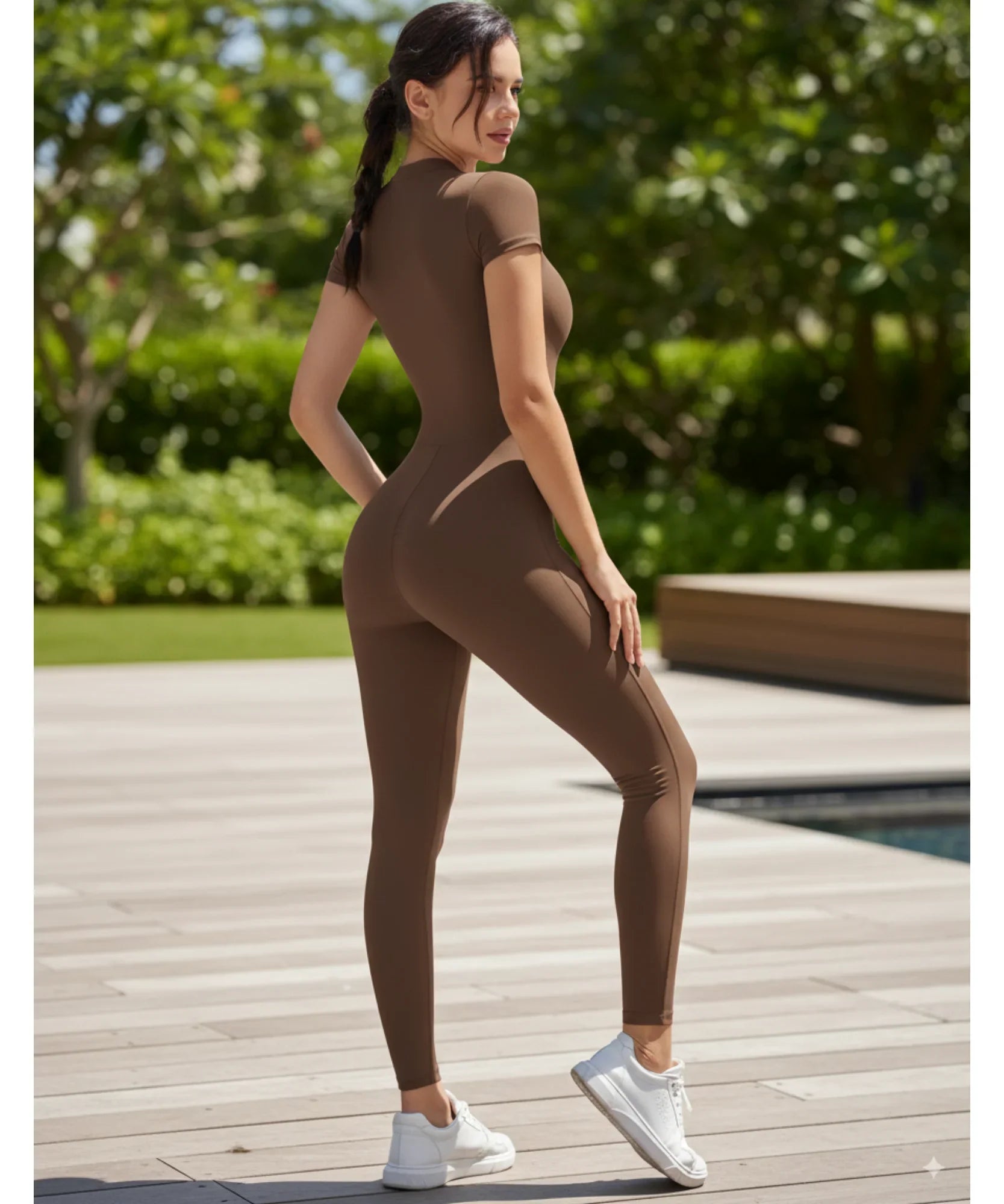 Nazzar Fit Women’s Comfortable Fitness Jumpsuit